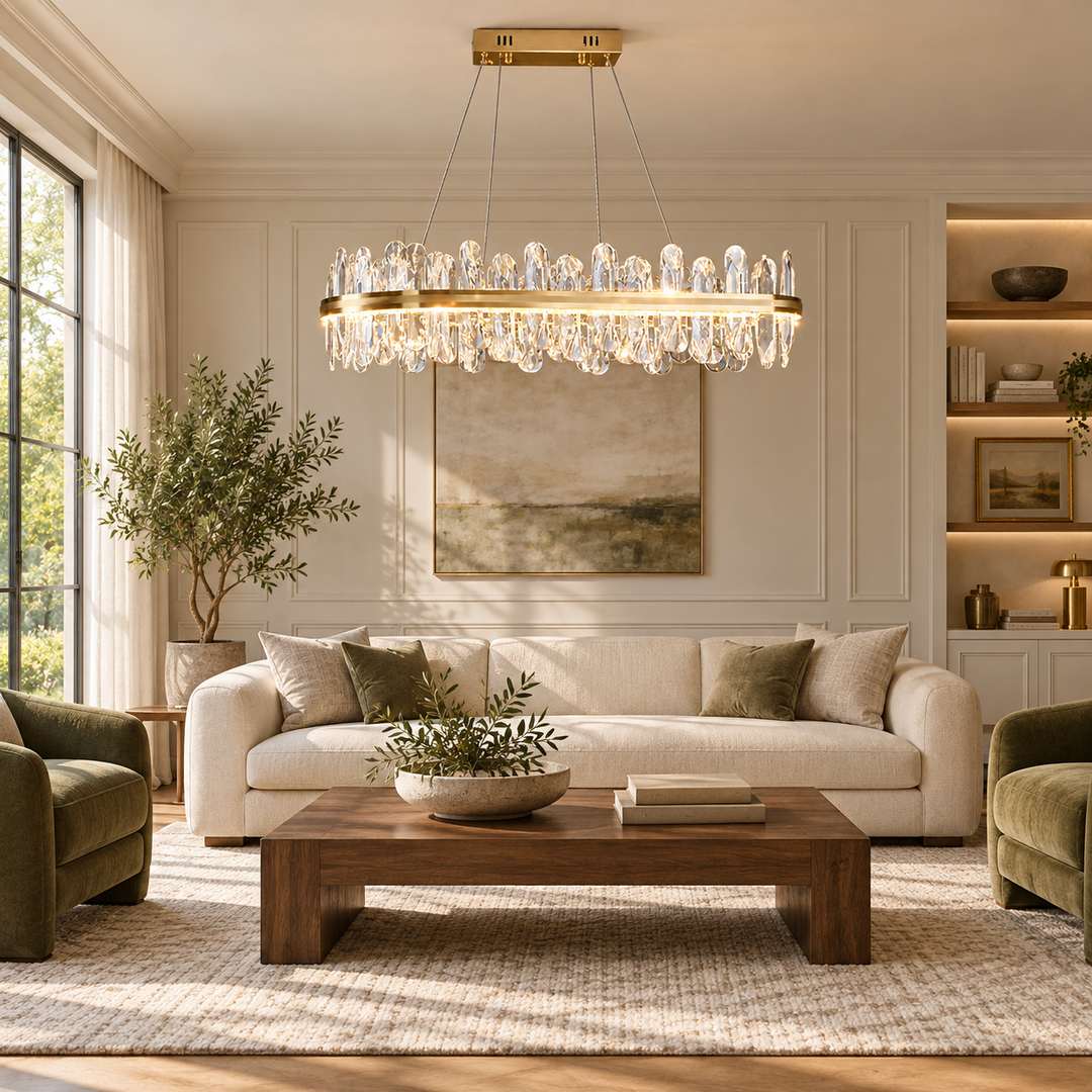 Enos Crystal Chandelier
