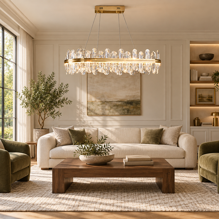 Enos Crystal Chandelier