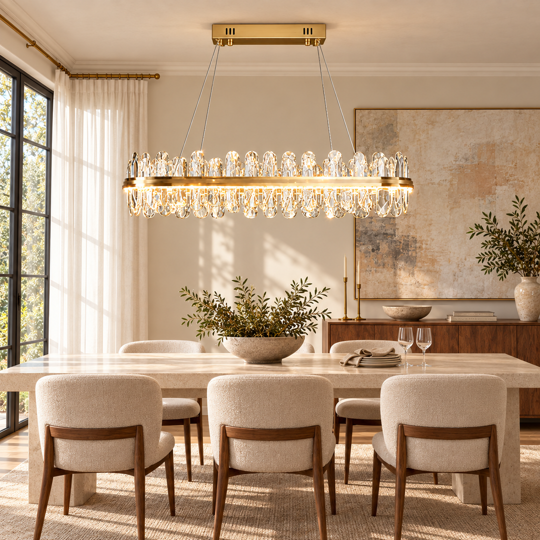 Enos Crystal Chandelier