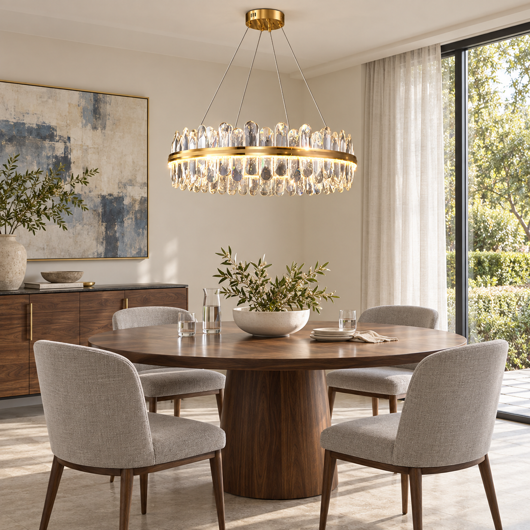 Enos Crystal Chandelier