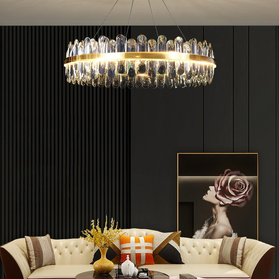 Enos Crystal Chandelier - Vakkerlight