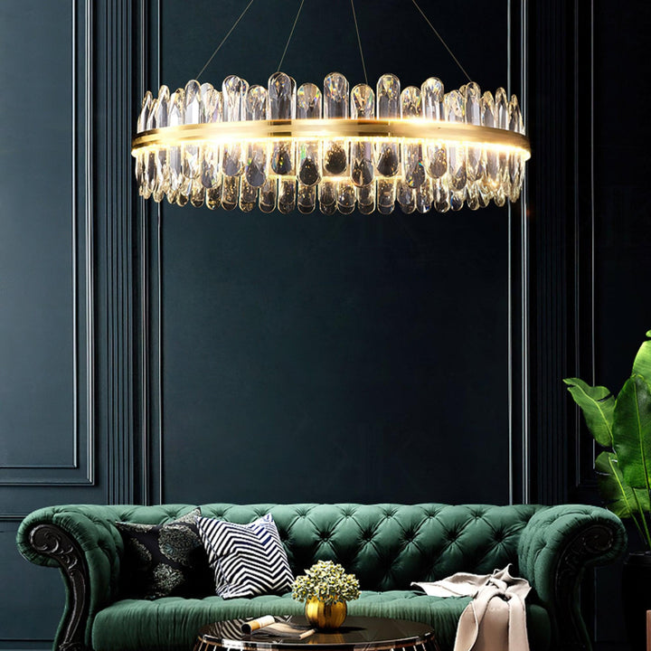 Enos Crystal Chandelier - Vakkerlight