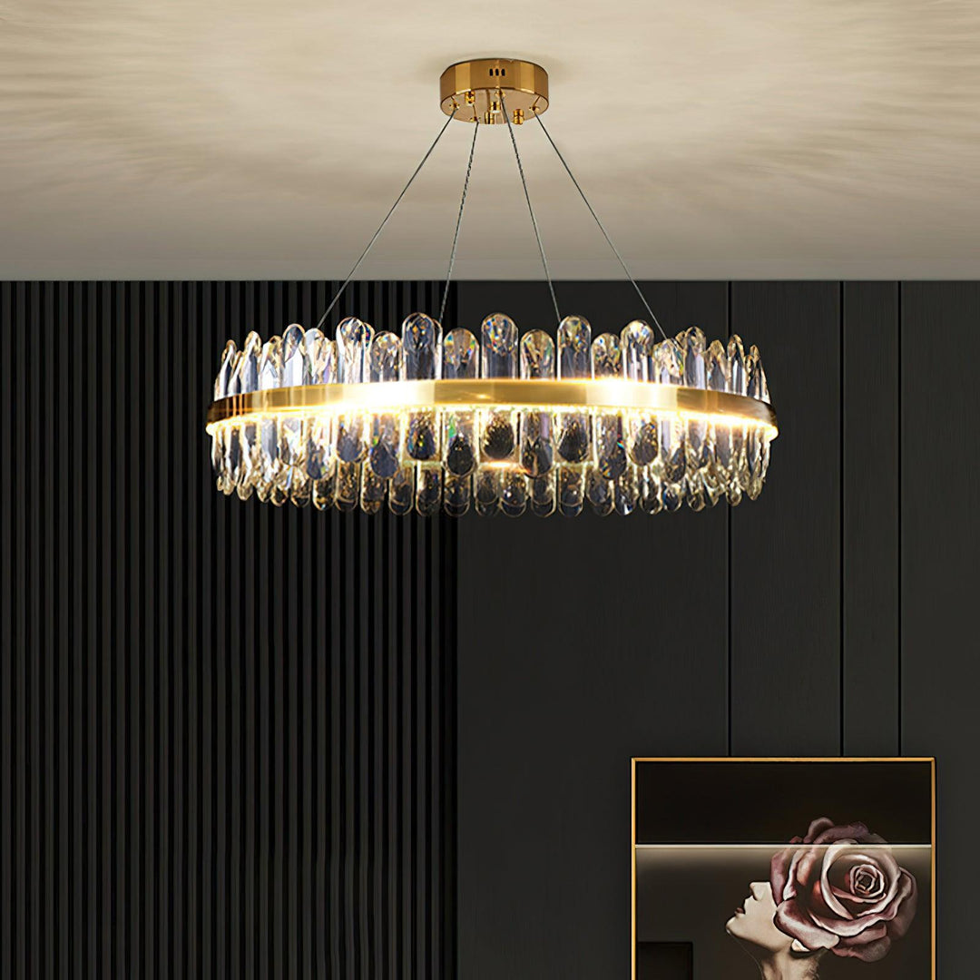 Enos Crystal Chandelier - Vakkerlight