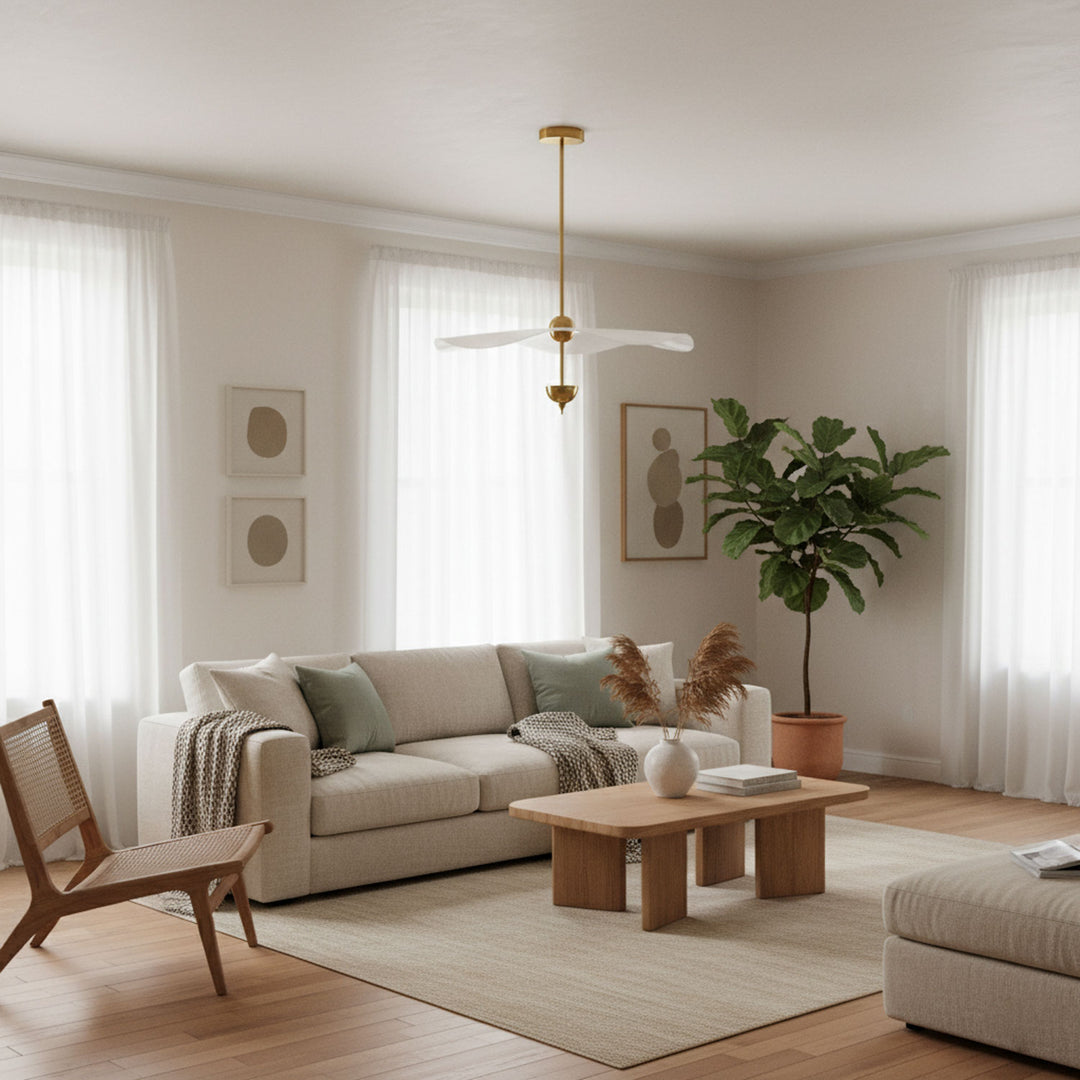 Envolee Double Biscuit Pendant Light - Vakkerlight