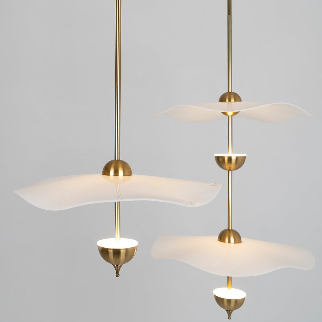 Envolee Double Biscuit Pendant Light - Vakkerlight