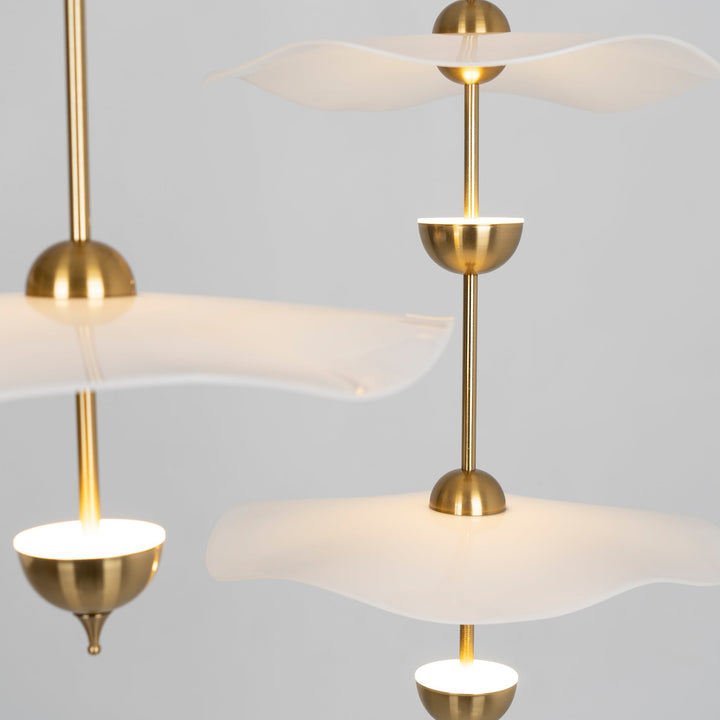 Envolee Double Biscuit Pendant Light - Vakkerlight