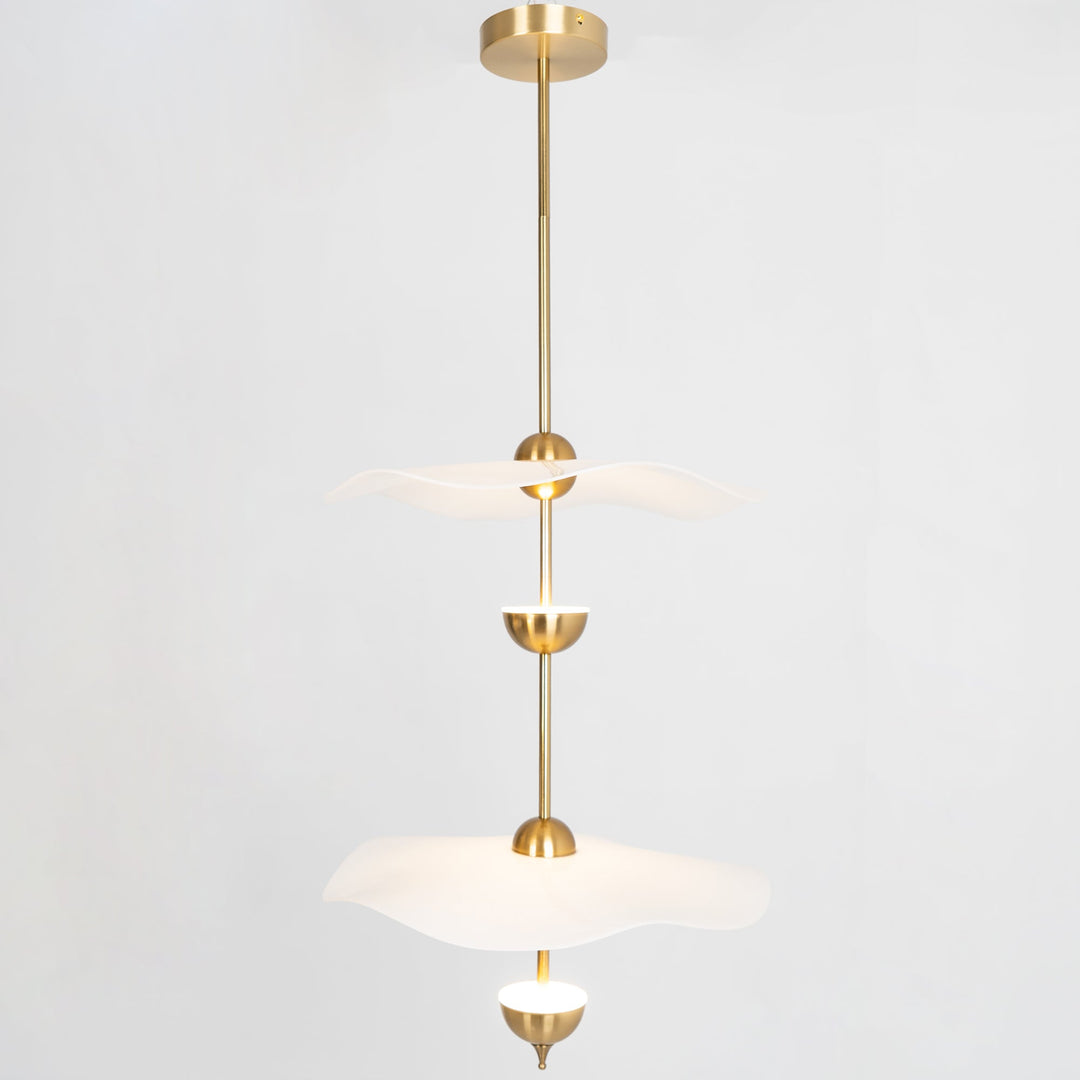 Envolee Double Biscuit Pendant Light - Vakkerlight