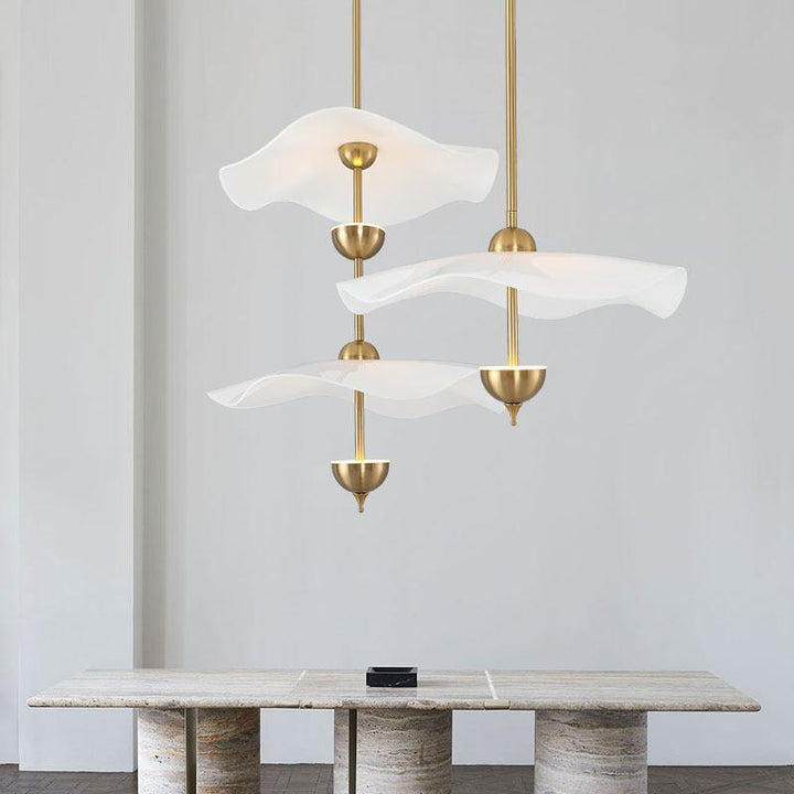 Envolee Double Biscuit Pendant Light - Vakkerlight