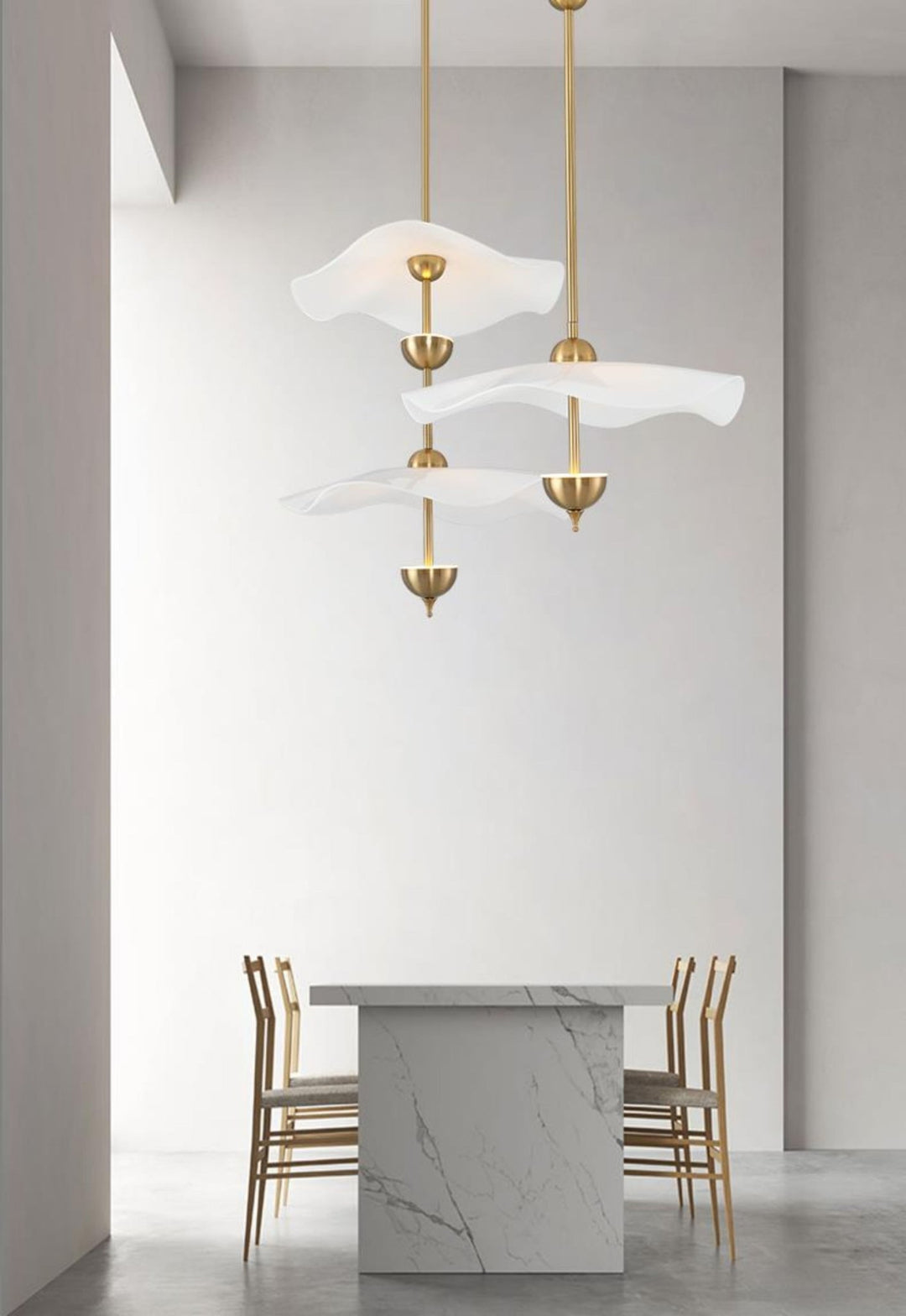 Envolee Double Biscuit Pendant Light - Vakkerlight