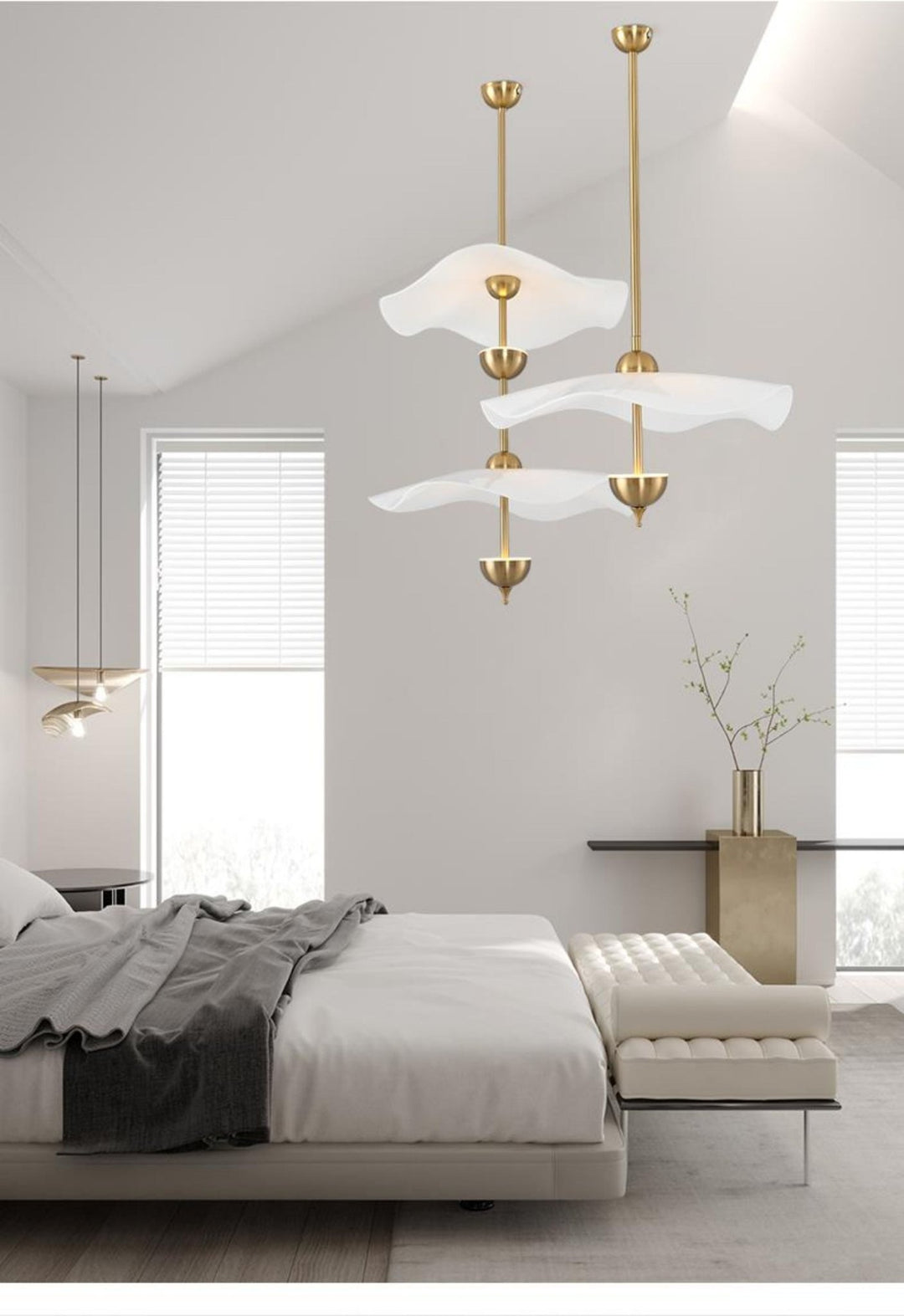 Envolee Double Biscuit Pendant Light - Vakkerlight