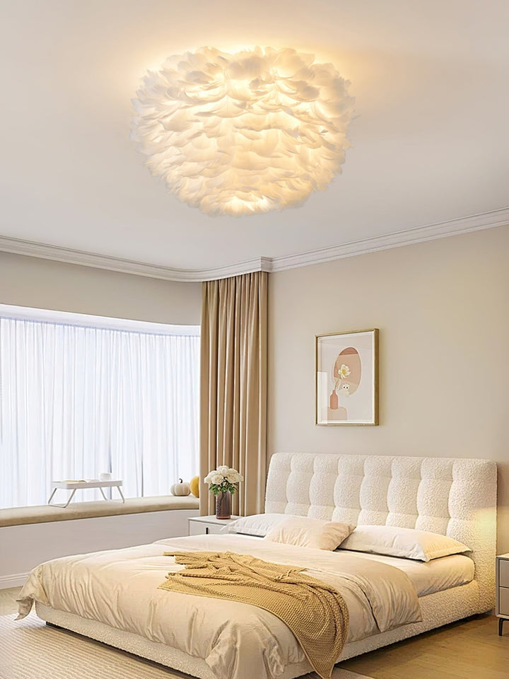 Feathered Ceiling Lamp - Vakkerlight