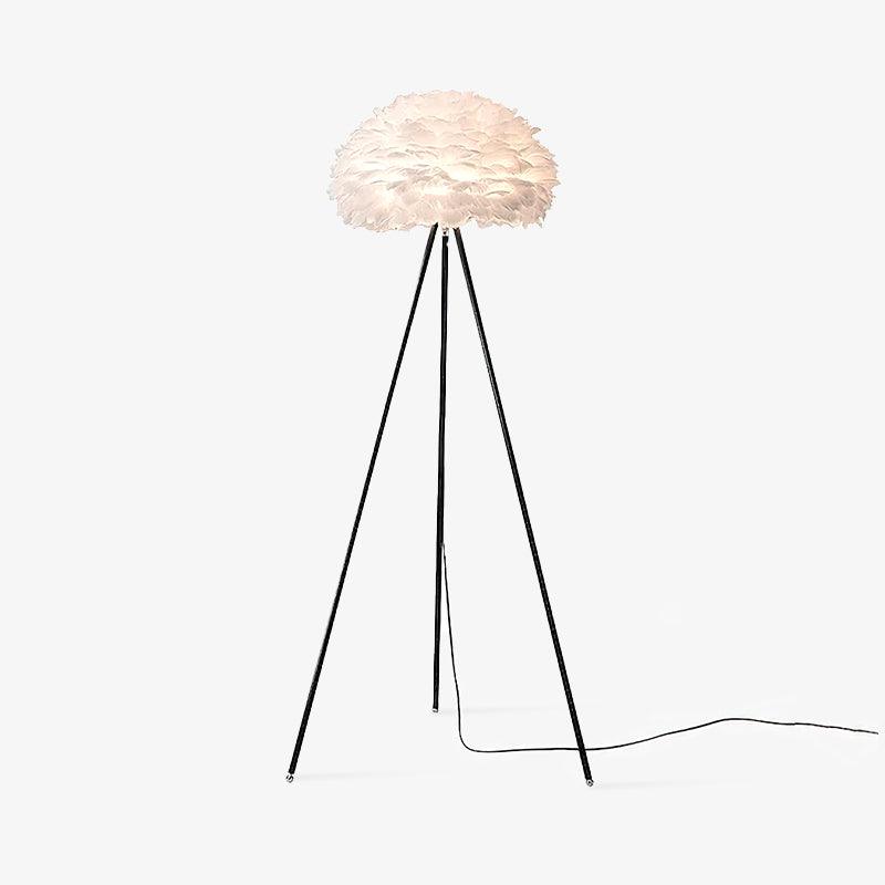 Eos Feather Floor Lamp - Vakkerlight