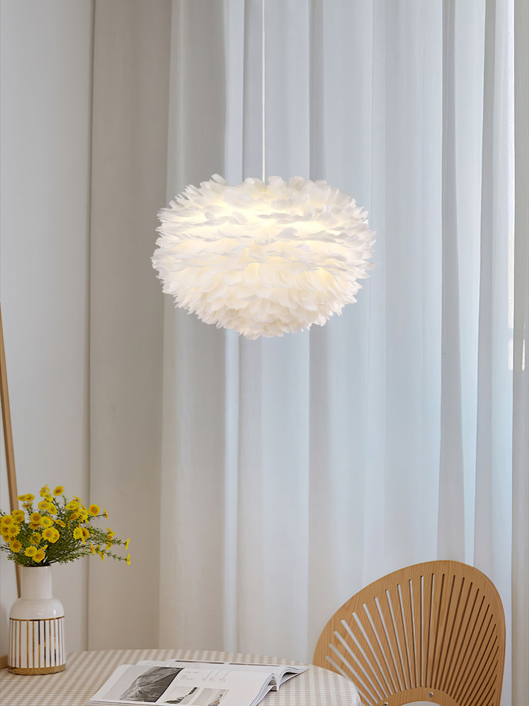 Goose Feathers Pendant Lamp - Vakkerlight