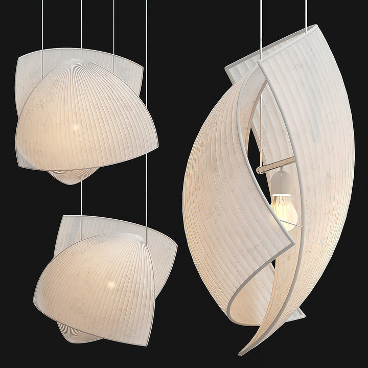 Erisma Silk Pendant Lamp - Vakkerlight