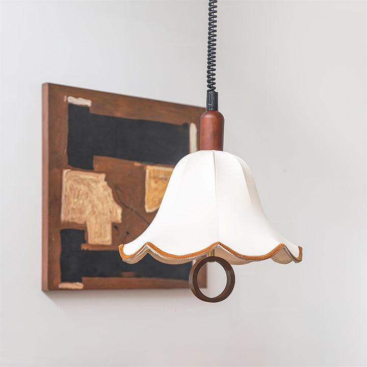 Eryn Fabric Pendant Light - Vakkerlight