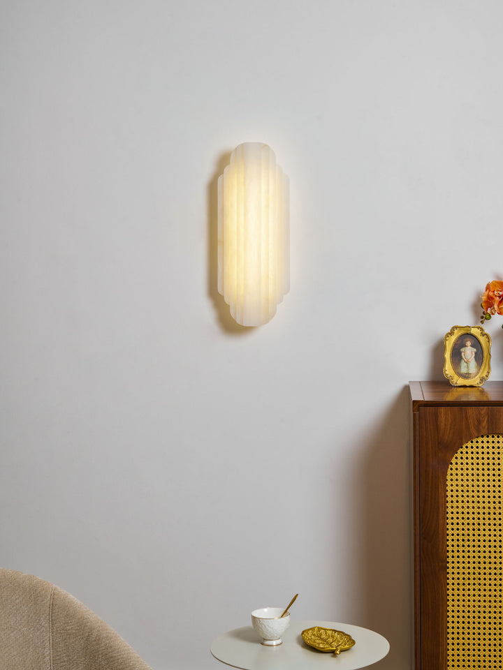 Estelle Alabaster Wall Sconce - Vakkerlight