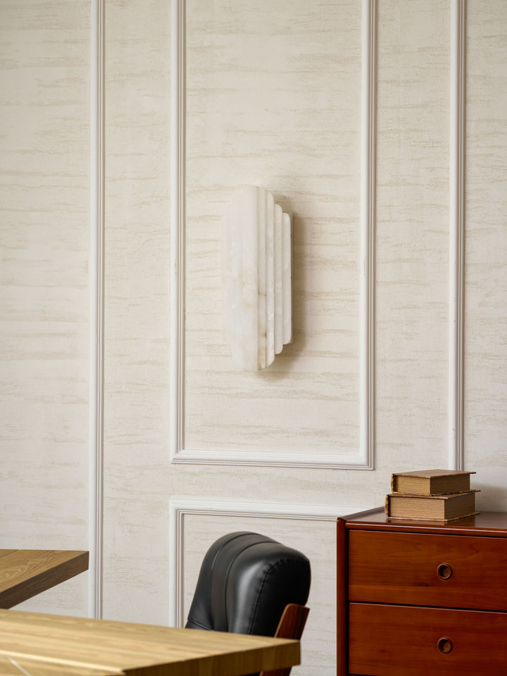 Estelle Alabaster Wall Sconce - Vakkerlight