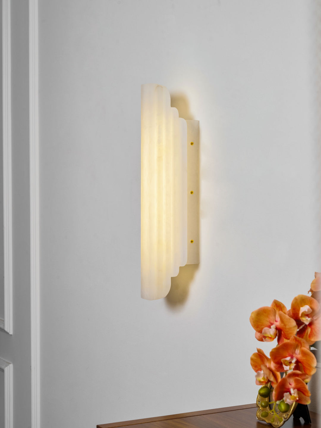 Estelle Alabaster Wall Sconce - Vakkerlight