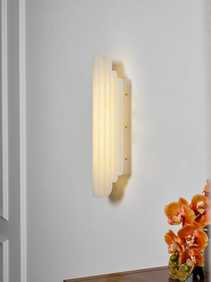 Estelle Alabaster Wall Sconce - Vakkerlight
