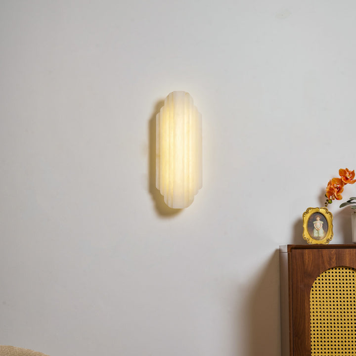 Estelle Alabaster Wall Sconce - Vakkerlight