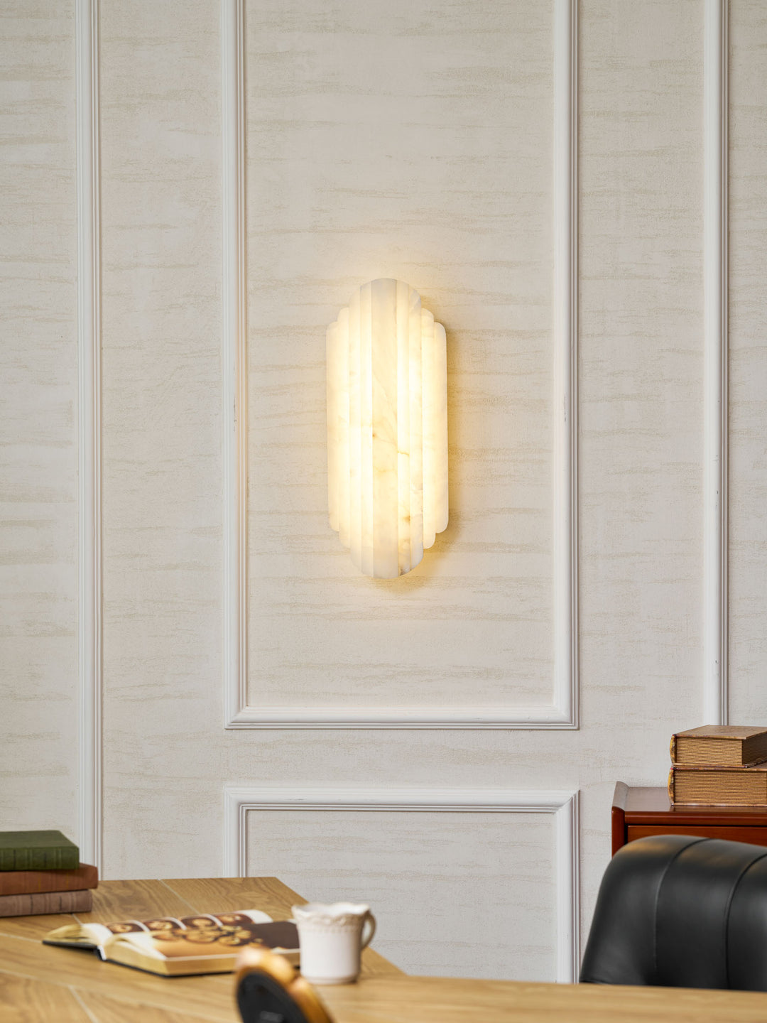 Estelle Alabaster Wall Sconce - Vakkerlight