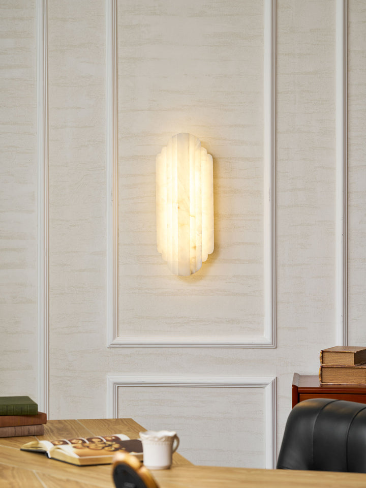 Estelle Alabaster Wall Sconce - Vakkerlight