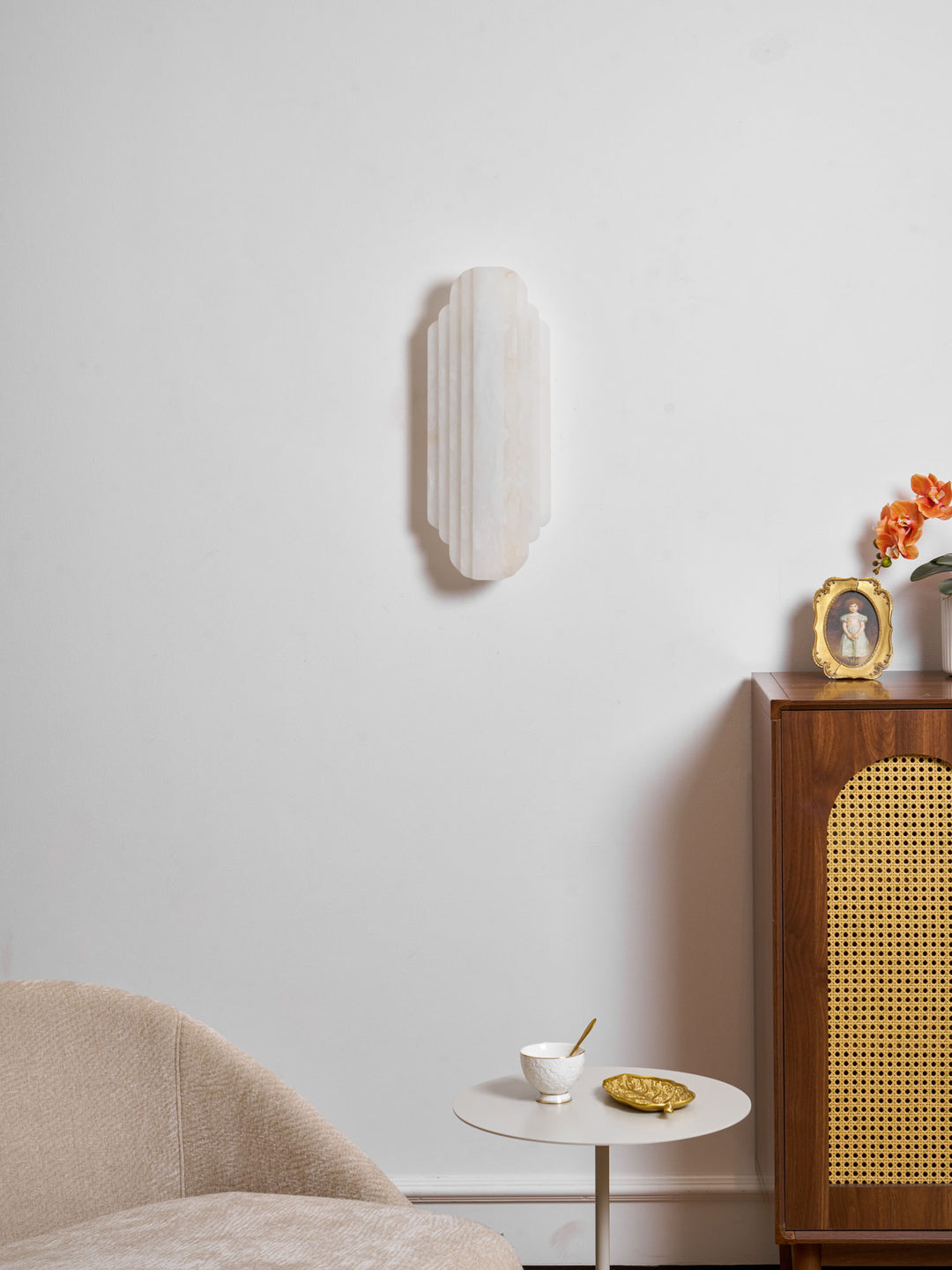 Estelle Alabaster Wall Sconce - Vakkerlight