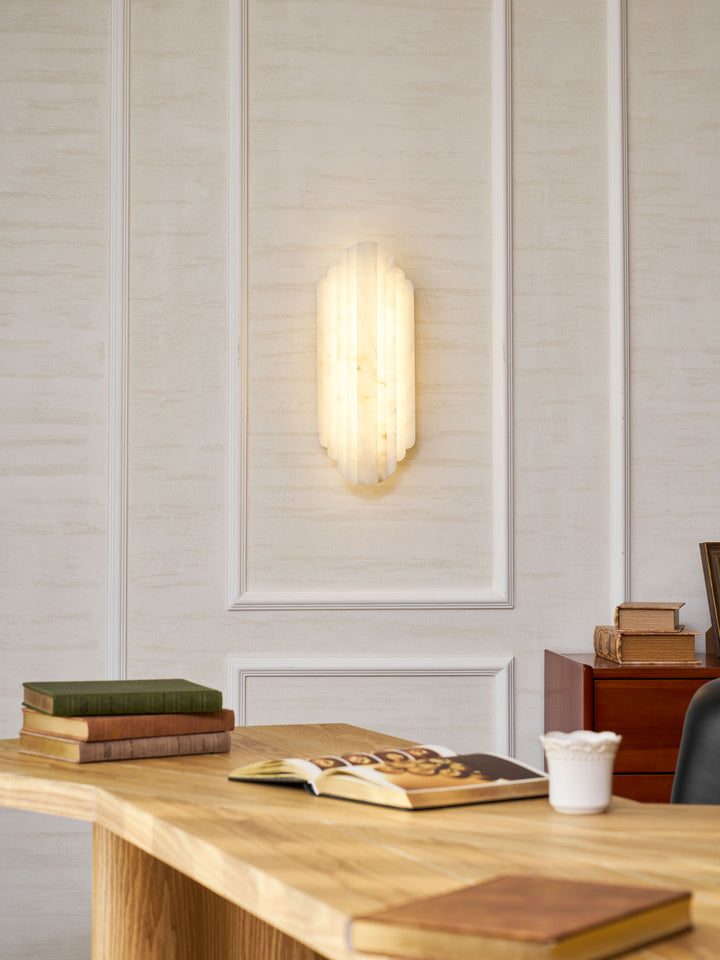 Estelle Alabaster Wall Sconce - Vakkerlight