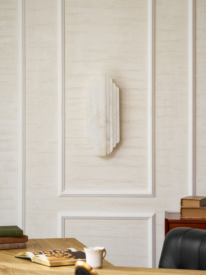 Estelle Alabaster Wall Sconce - Vakkerlight