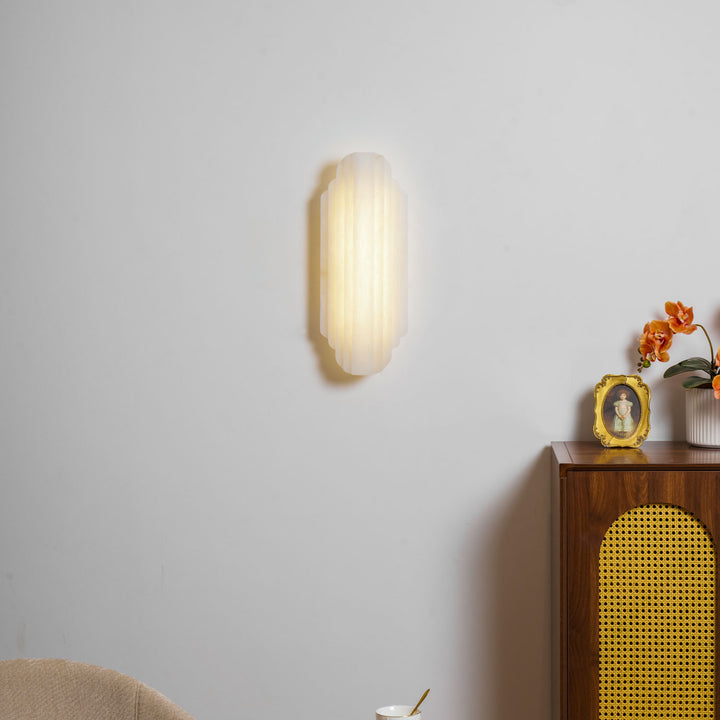 Estelle Alabaster Wall Sconce - Vakkerlight