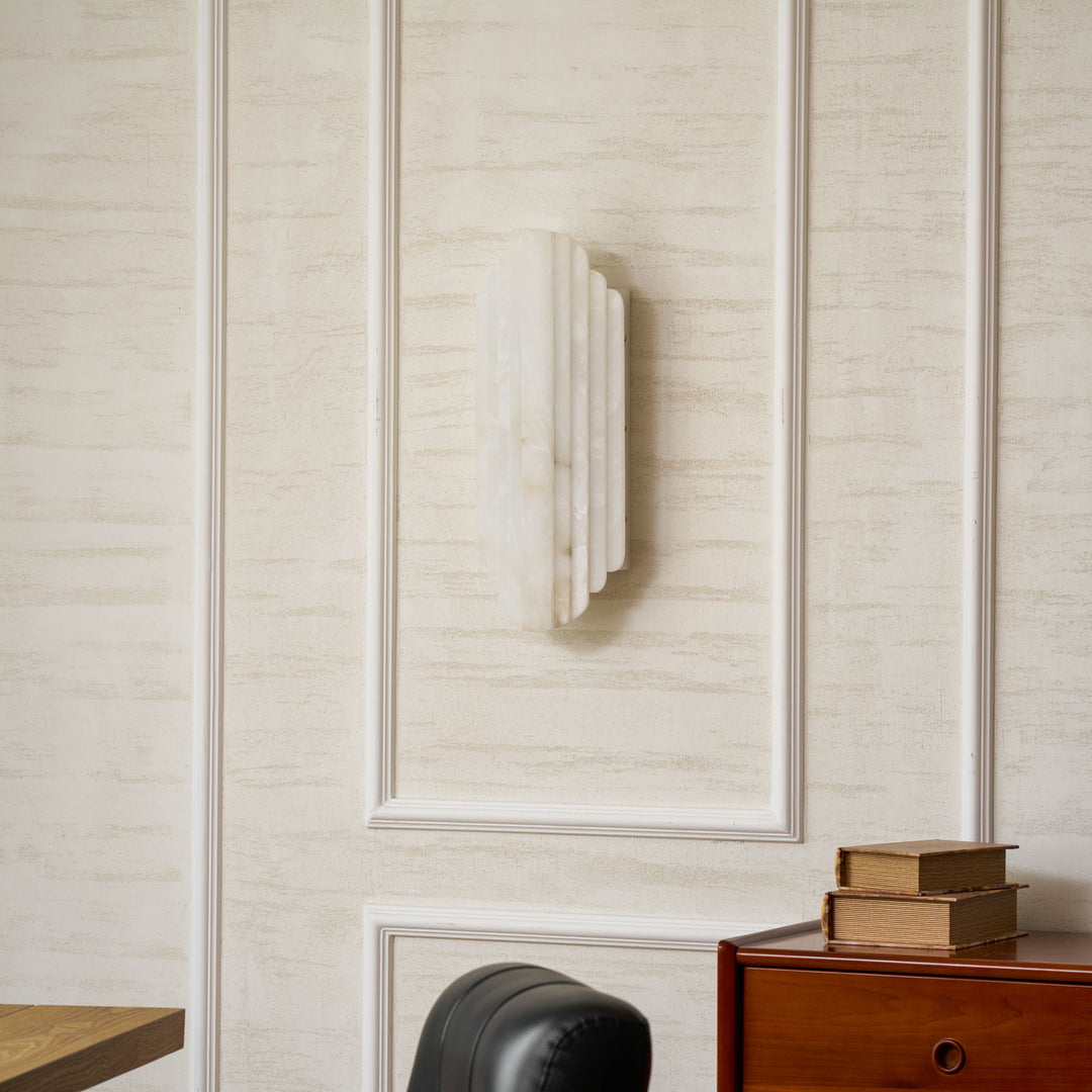 Estelle Alabaster Wall Sconce - Vakkerlight