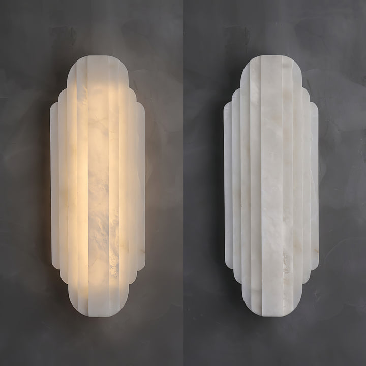 Estelle Alabaster Wall Sconce - Vakkerlight