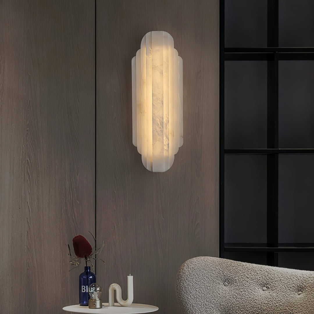 Estelle Alabaster Wall Sconce - Vakkerlight