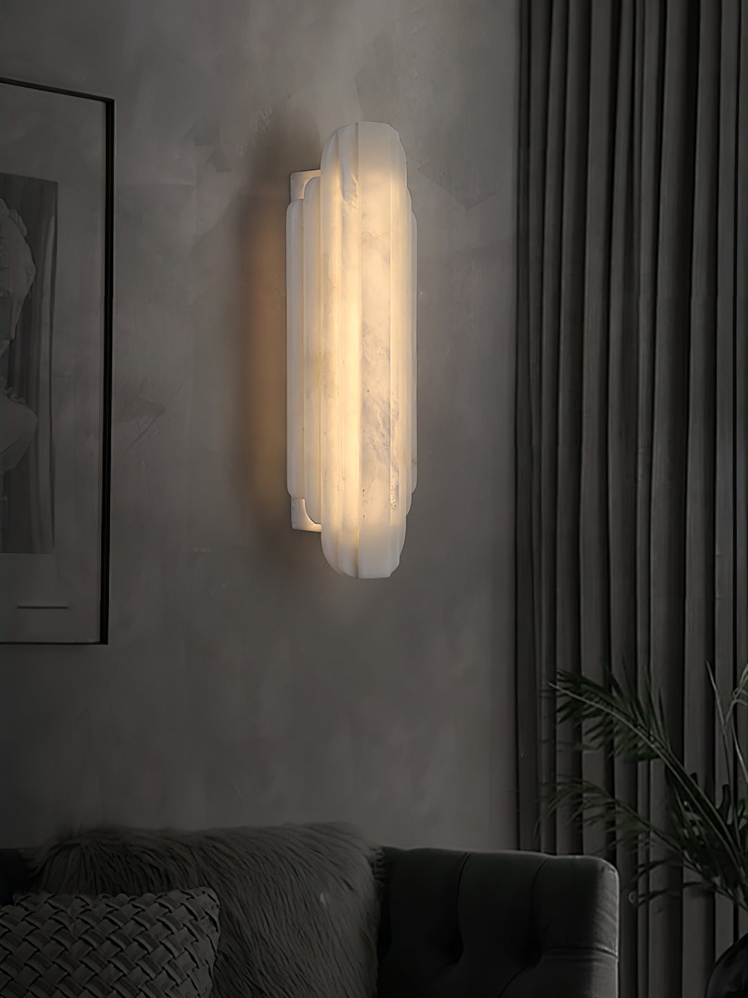 Estelle Alabaster Wall Sconce - Vakkerlight