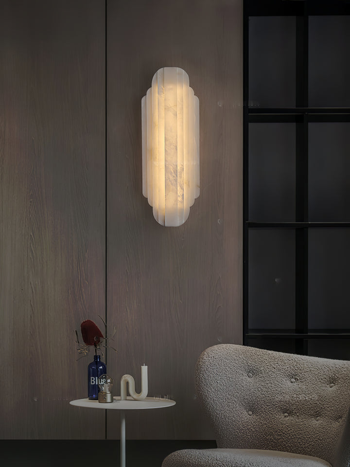 Estelle Alabaster Wall Sconce - Vakkerlight