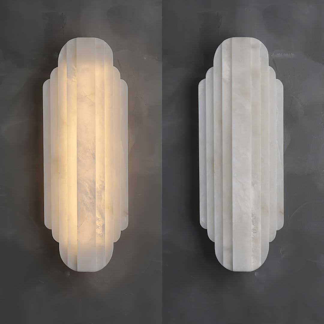 Estelle Alabaster Wall Sconce - Vakkerlight