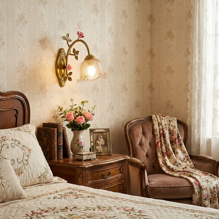 Evamarie Rose Wall Sconce