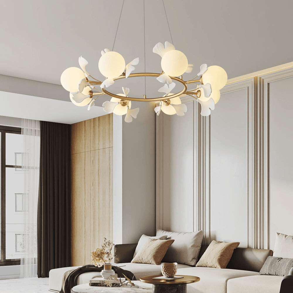 Evander Gingko Chandelier - Vakkerlight