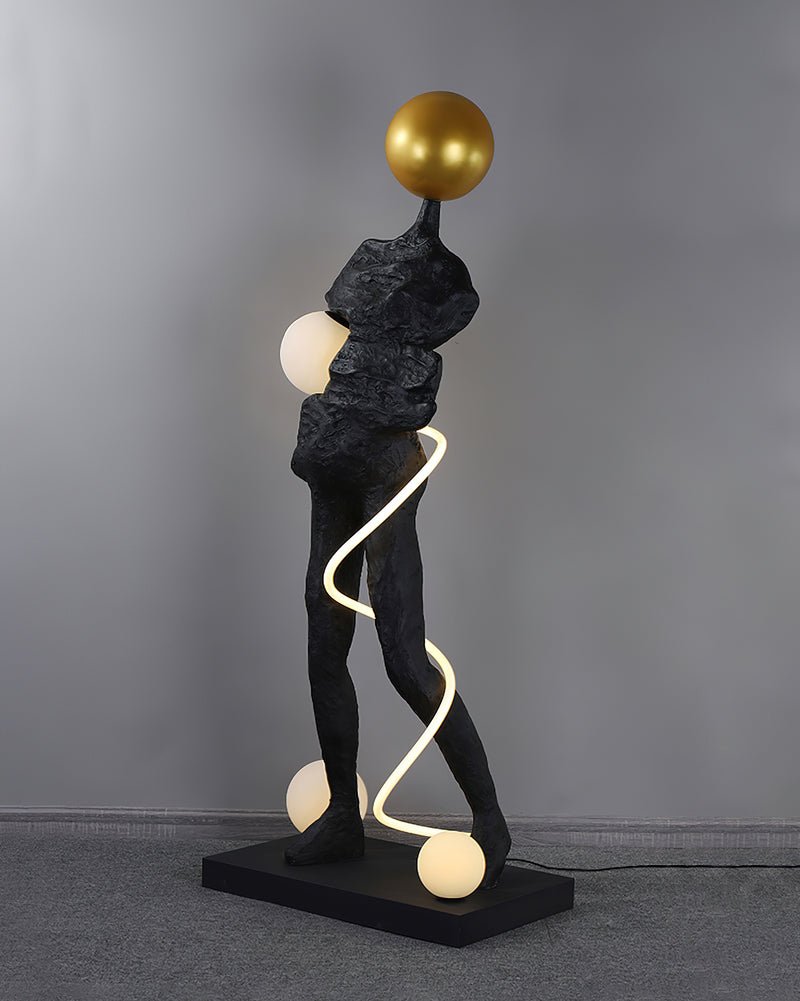 Everett Spiral Floor Lamp - Vakkerlight