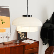 Fabric Art Hanging Lamp