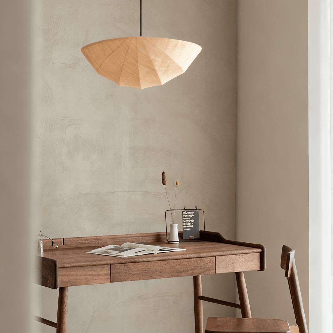 Fabric Saucer Pendant Light - Vakkerlight