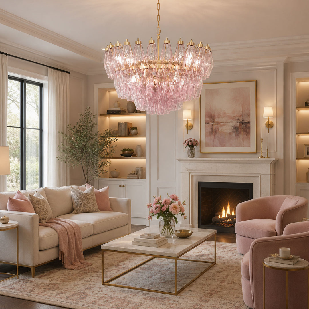Facet Bloom Chandelier - Vakkerlight