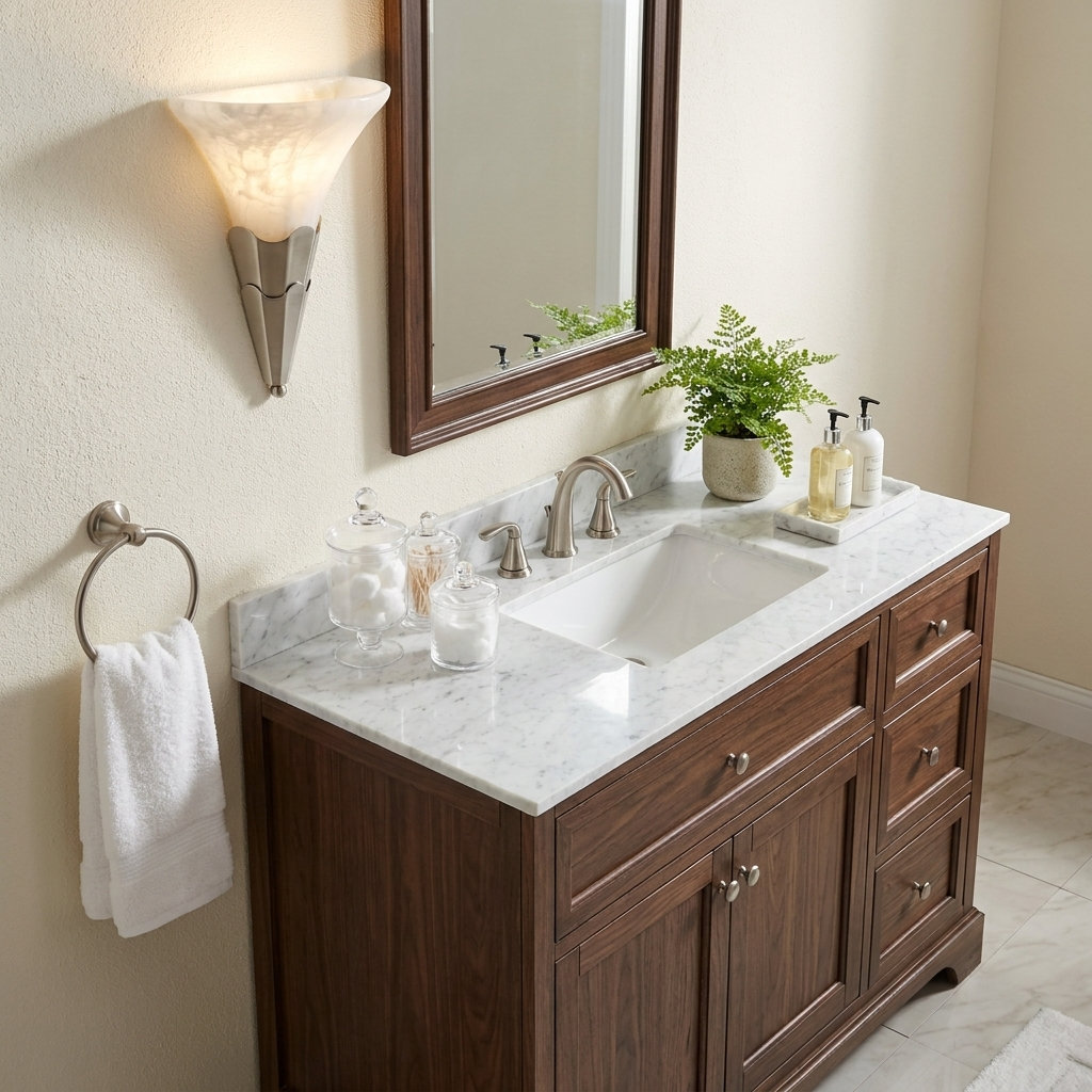 Fanlight Alabaster Wall Sconce