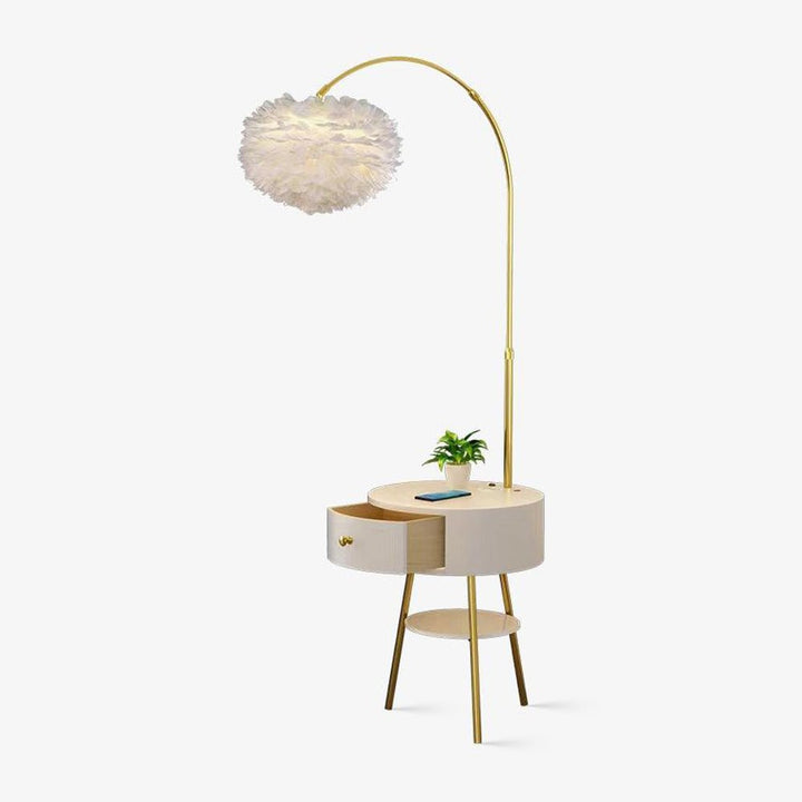 Feather Drawer Floor Lamp - Vakkerlight