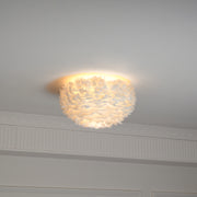 Feathered Ceiling Lamp