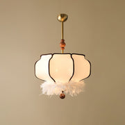 Feathered Lantern Pendant Light - Vakkerlight