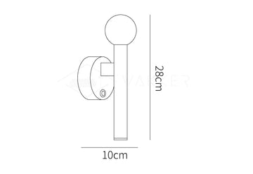 Fedde Wall Lamp — Dimension drawings 1
