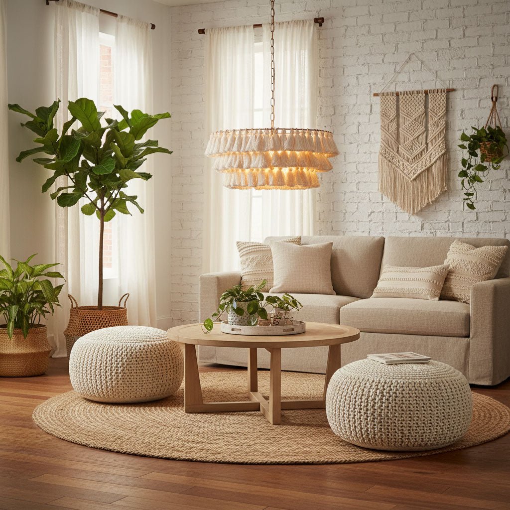 Fela Tassel Chandelier - Vakkerlight