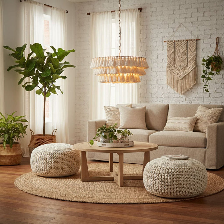 Fela Tassel Chandelier - Vakkerlight