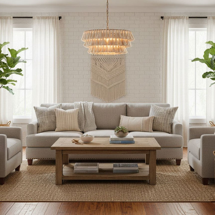 Fela Tassel Chandelier - Vakkerlight